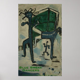 Poster Dançarinos da Pausa Azul