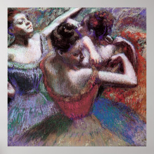 Póster Dançarinos de Degas