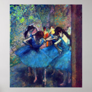 Poster Dançarinos de Edgar Degas