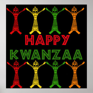 Póster Dançarinos de Kwanzaa