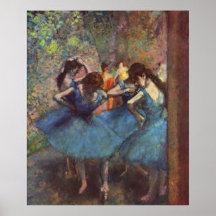 Poster Dançarinos - Edgar Degas - 1890