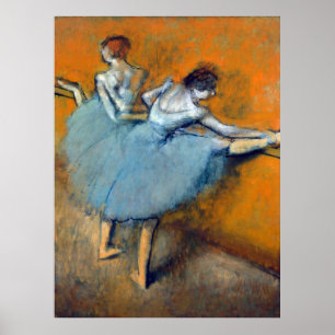 Poster Dançarinos no Barre, Edgar Degas