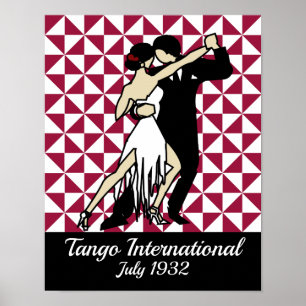 Poster Dançarinos Tango