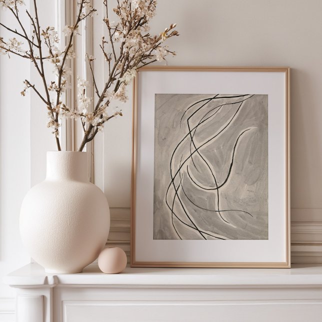 Poster Dance Abstraction | Abraham Walkowitz (Criador carregado)