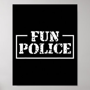 Poster Dance Chaperone, Polícia de Diversão Dançando Xeri