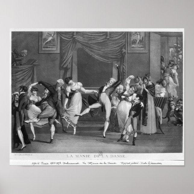 Poster Dance mania, 1809 (Frente)