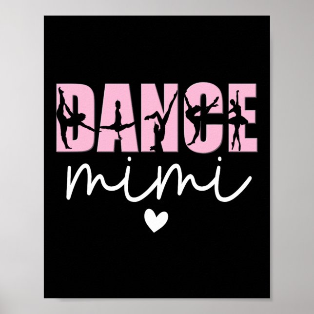 Poster Dance Mimi Avó Mimi, Dançarina Mimi (Frente)