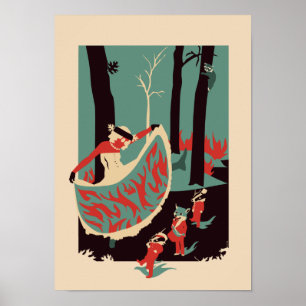 Poster Dance of the Fire Fae.