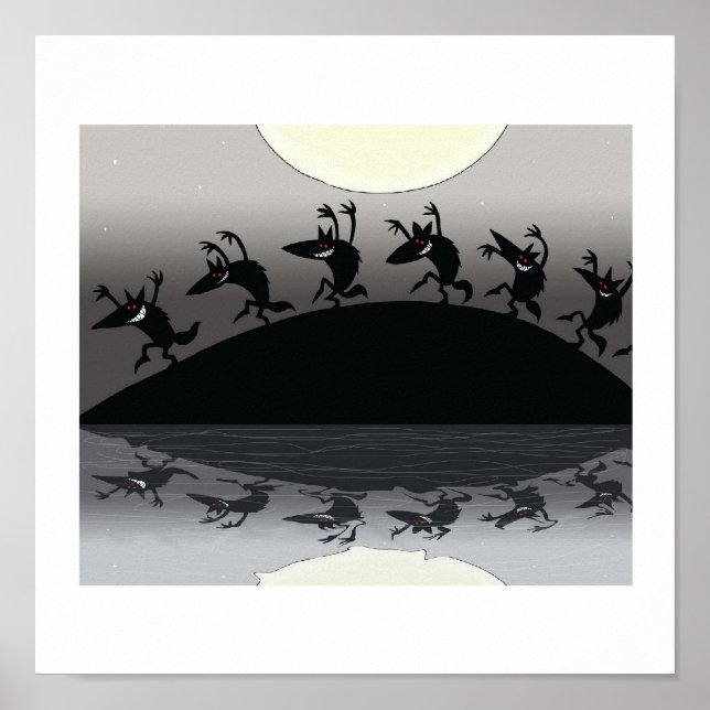 Póster Dance of The Werewolves (Frente)