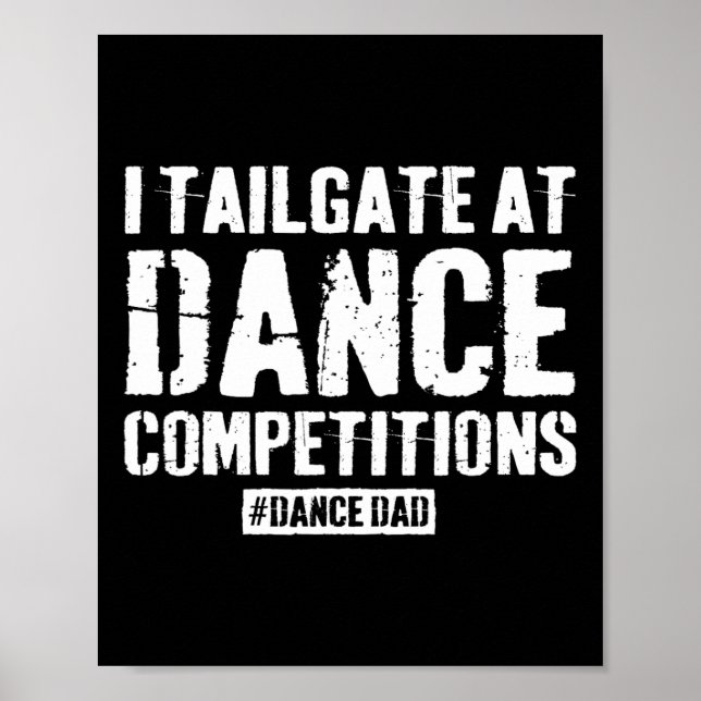 Poster Dance Pai Competition Proud Dance Pai Comp Pais (Frente)