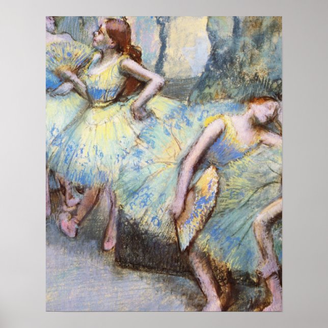 Póster Dancer Art Dancers, Balé Degas, pintura (Frente)