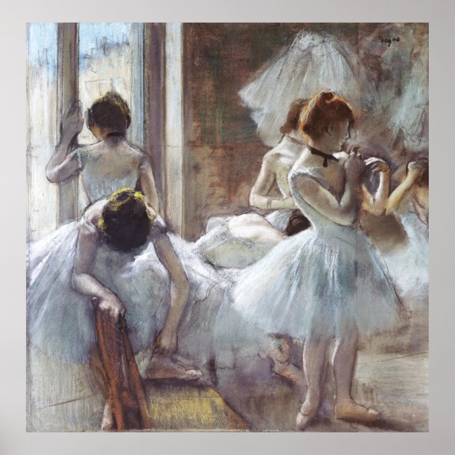 Poster Dancers Edgar Degas (Frente)