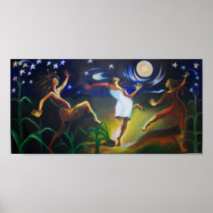 Póster Dancin no luar