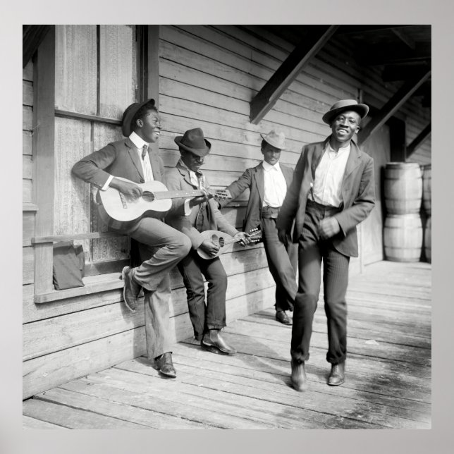 Poster DANCING and play c. 1902 (Frente)