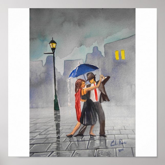 PÓSTER DANCING CASAL UMBRELLA (Frente)