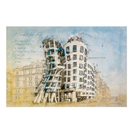 Póster Dancing House