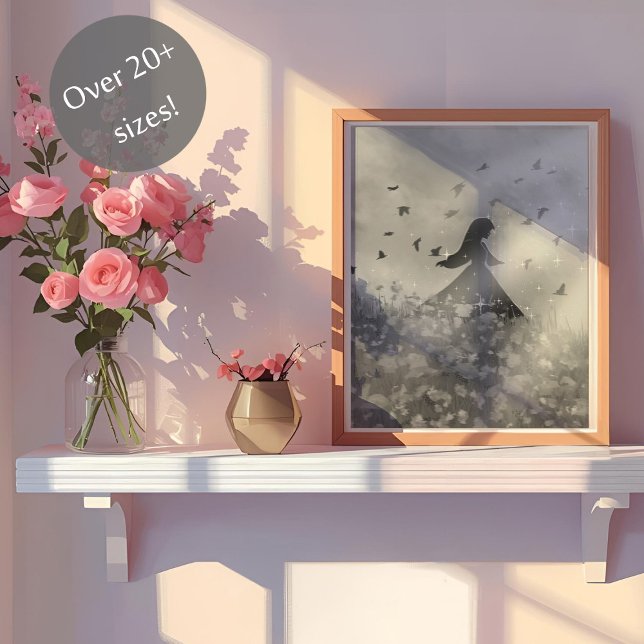 Poster Dancing with birds I (Criador carregado)