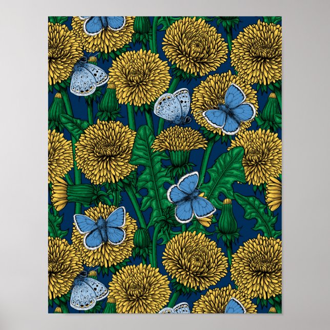 Poster Dandelion medow (Frente)