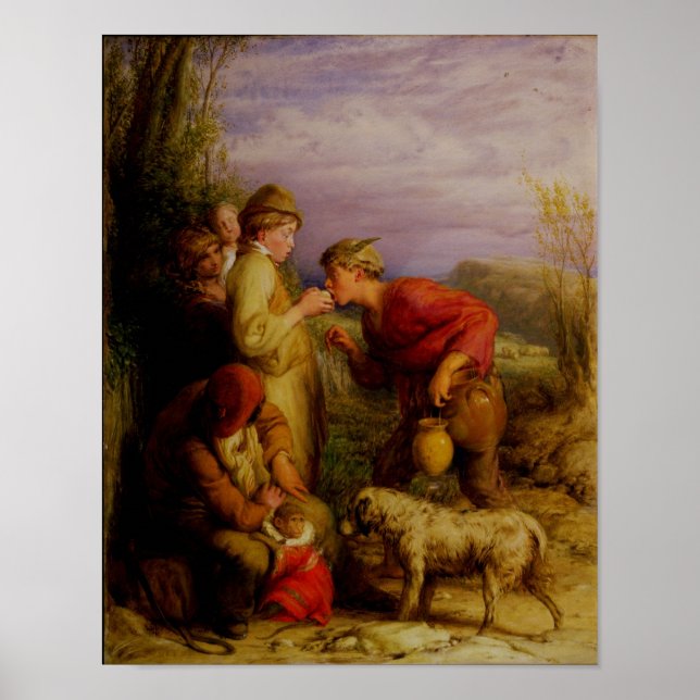 Póster Dando uma mordida (Frente)