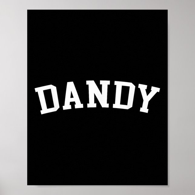 Poster Dandy (Frente)
