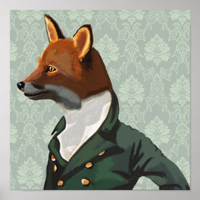 Poster Dandy Fox Portrait (Frente)