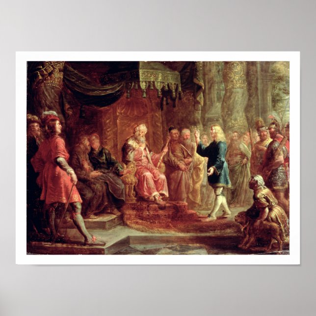 Póster Daniel interpreta o primeiro sonho de Nebuchadnezz (Frente)