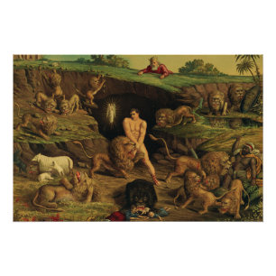 Póster Daniel na Cova dos Leões