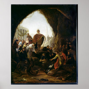 Póster Daniel que mata o dragão do Baal