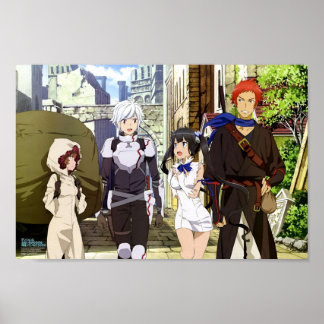 Poster Danmachi I