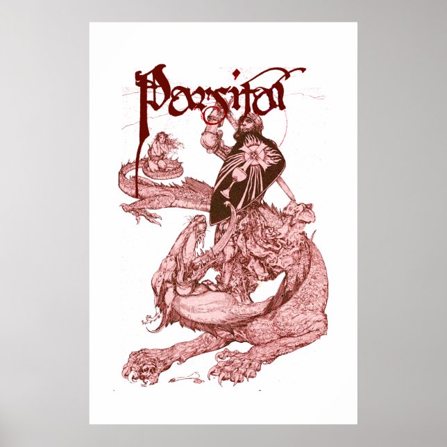 POSTER DANO DE LUTA PERCEVAL, DÚVIDA BURRA, FALTA DE FALT (Frente)