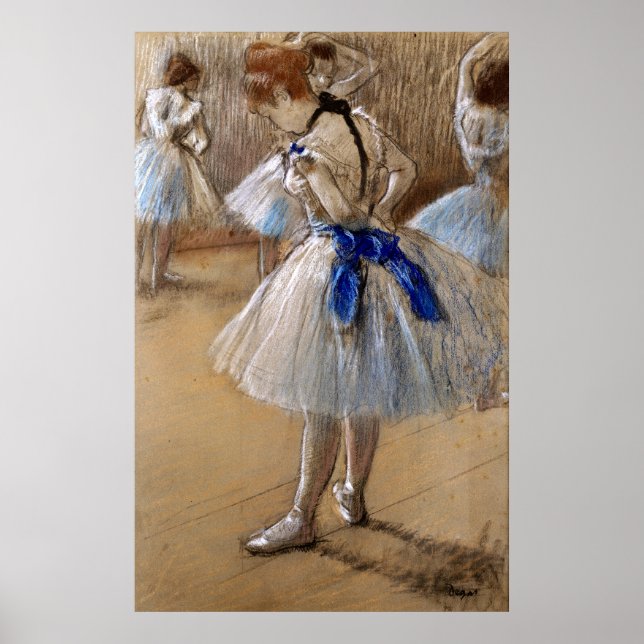 Póster Danseuse (Dancer), Edgar Degas (Frente)