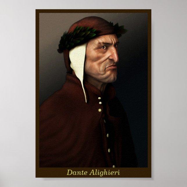 Poster Dante Alighieri (Frente)