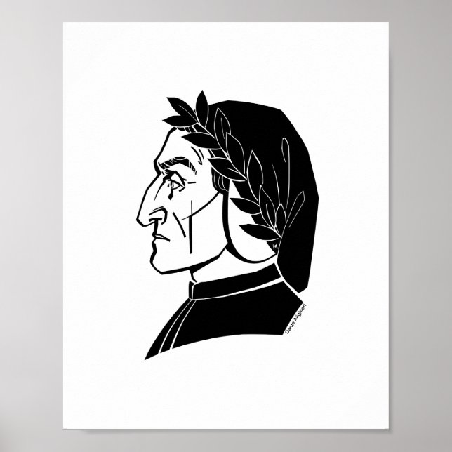 Poster Dante Alighieri (Frente)