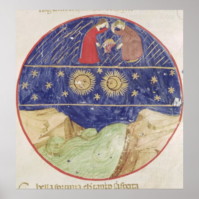 Póster Dante e Beatrice (Frente)