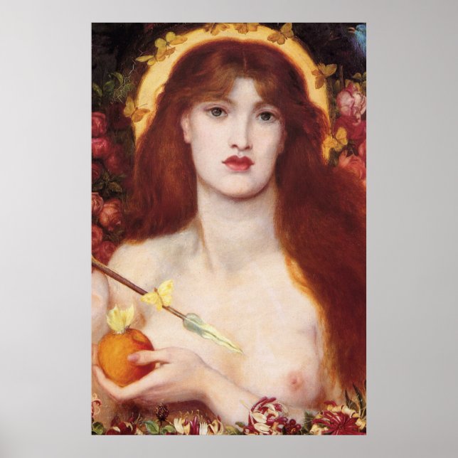 Poster Dante Gabriel Rossetti (Frente)