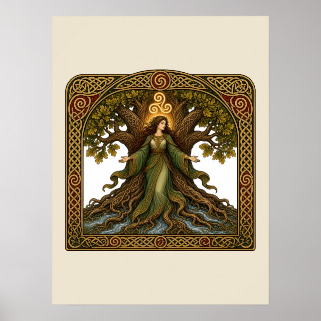 Poster Danu, Mãe dos Deuses (Frente)