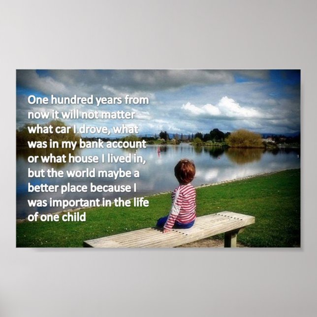 Póster Daqui A Cem Anos (Frente)