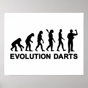 Póster Dardos da evolução
