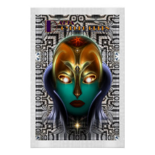 Póster Daria Cyborg Queen Tech Perfect Poster