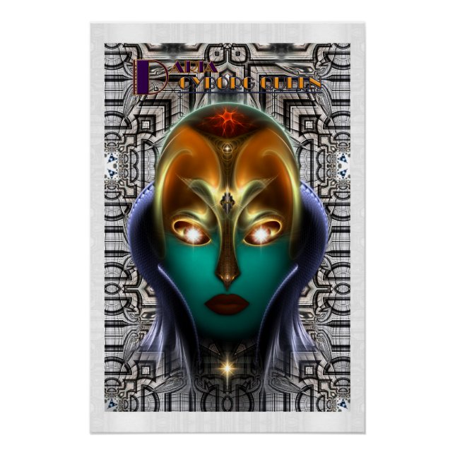Póster Daria Cyborg Queen Tech Perfect Poster (Frente)