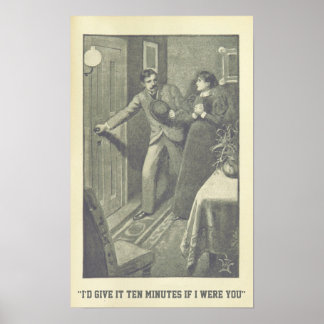 Poster "Daria dez minutos se fosse você"