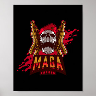 Poster Dark Brandon Halloween Traje Trump Biden F