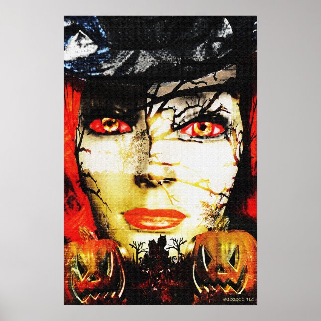 Póster Dark Lady of Halloween (Frente)