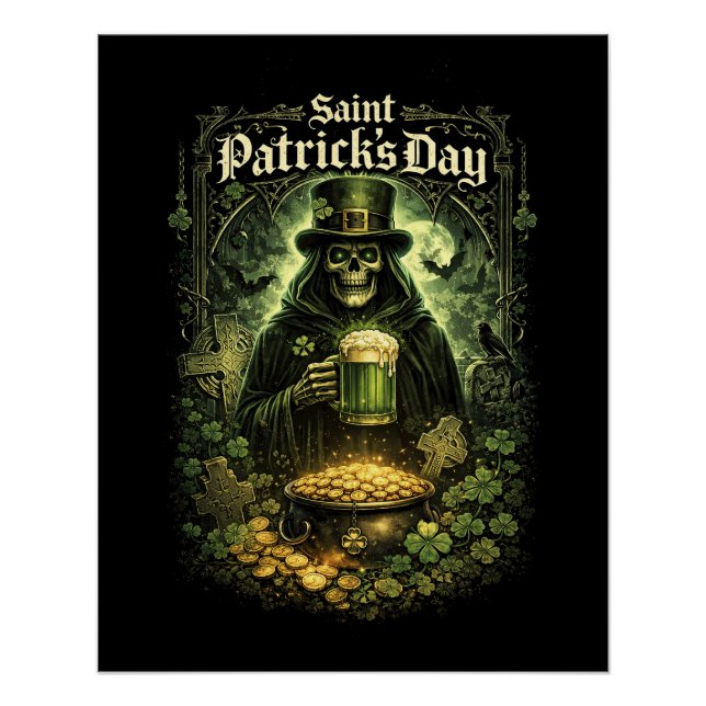 Póster Dark Luck of Saint Patrick (Frente)