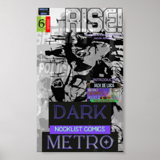 POSTER DARK METRO RISE!