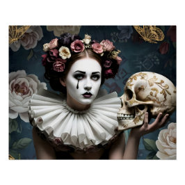 Póster Dark Romantic Gothic Design
