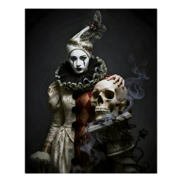 Póster Dark Romantic Gothic Design