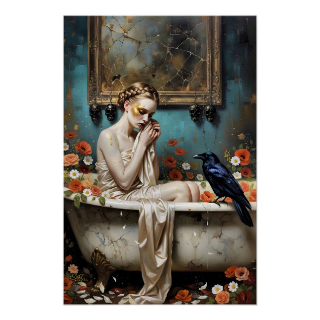 Póster Dark Romantic Gothic Design (Frente)