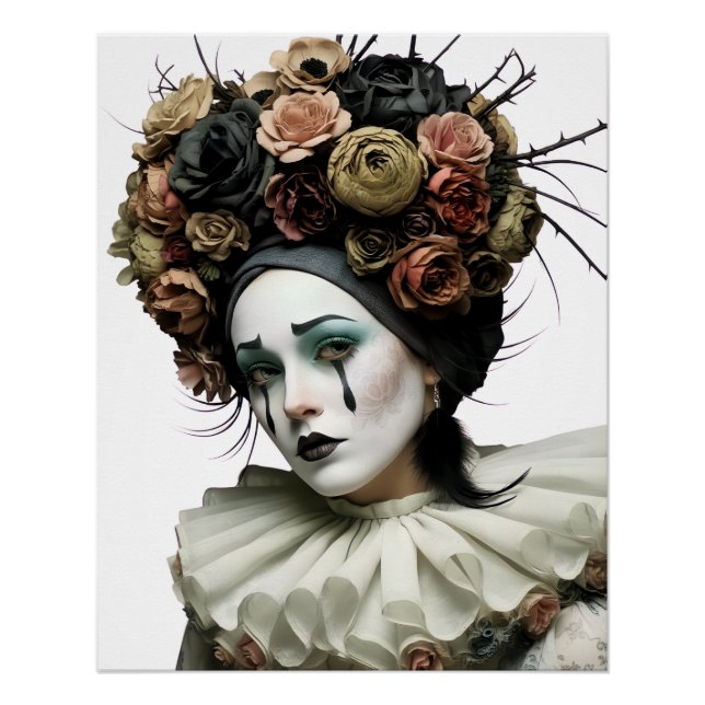 Póster Dark Romantic Gothic Design (Frente)