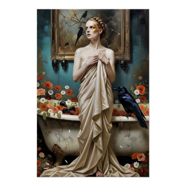 Póster Dark Romantic Gothic Design (Frente)